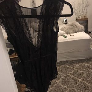 Lace body suit